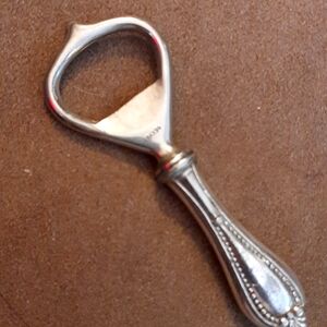 Antique silver plate Bottle Opener
